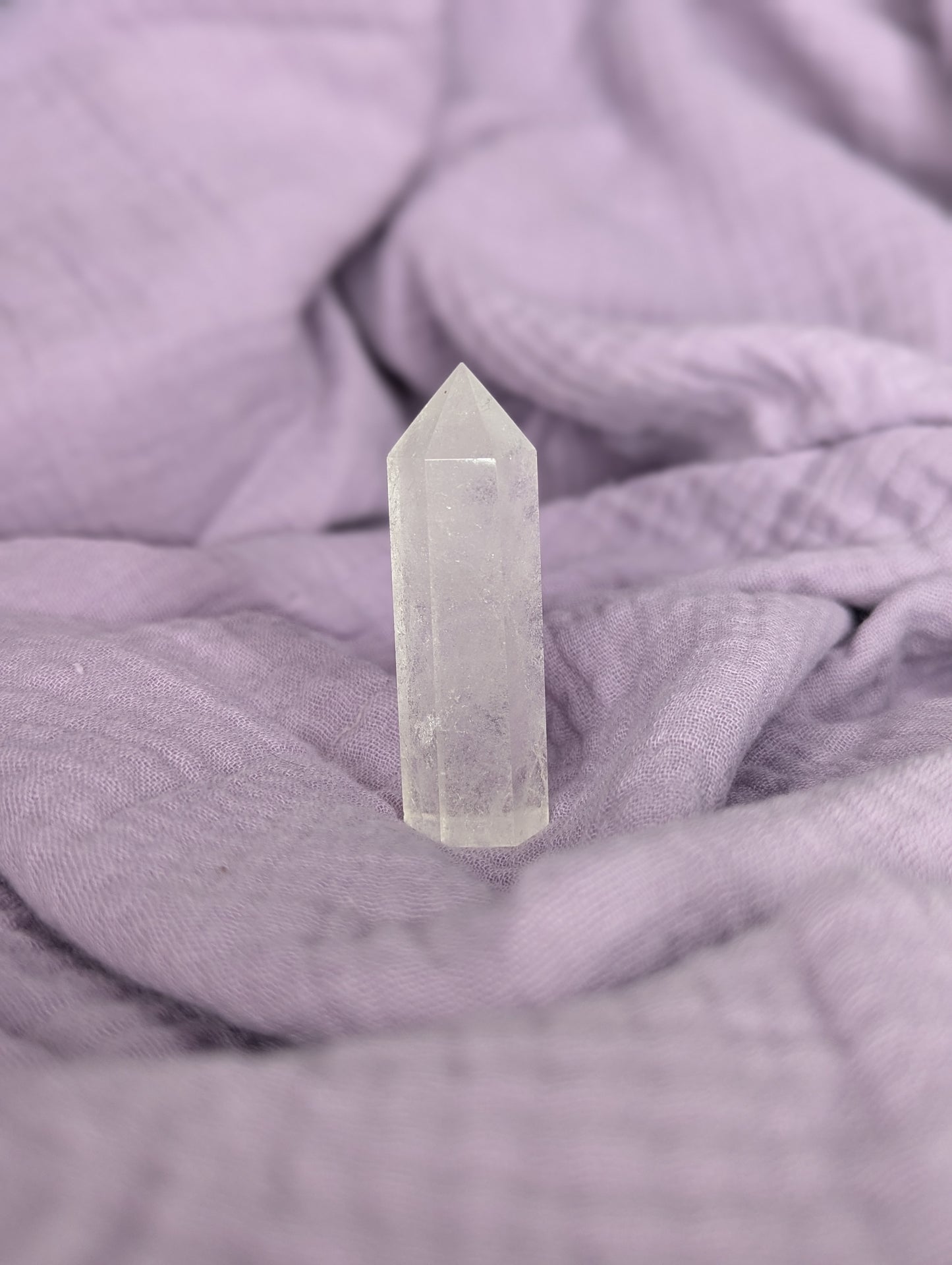 Pointe en Cristal de Roche – Amplification & Clarté