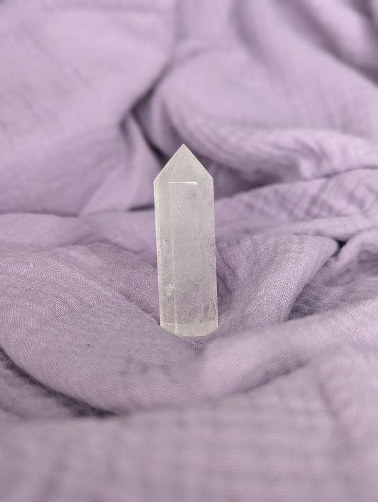 Pointe en Cristal de Roche – Amplification & Clarté